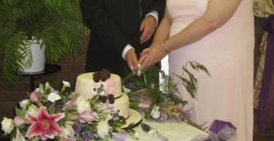 Irene and Pete on their second wedding day!
