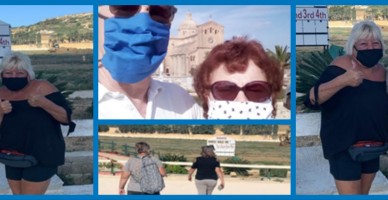 Malta Walking Collage Banner