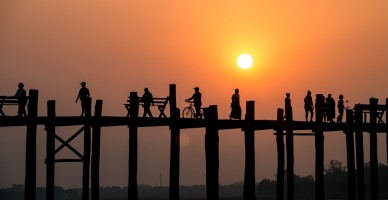 Bridge in Myanmar