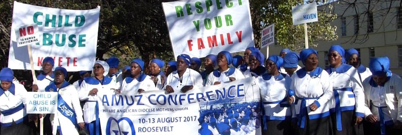 Mothers' Union Zimbabwe take to the streets against Domestic Violence