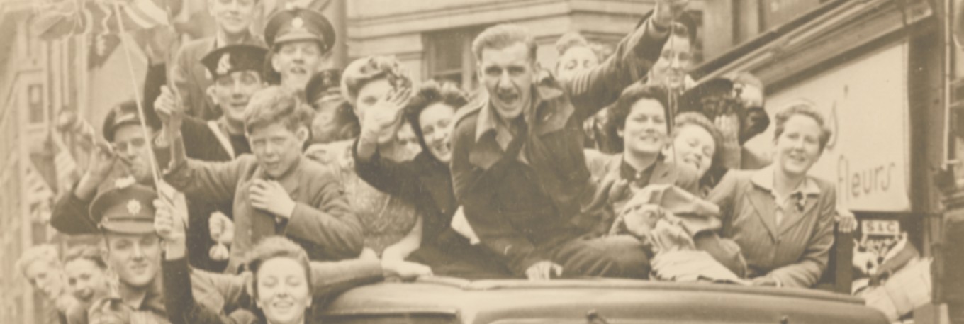 Joyful VE Day Celebrations Joyful VE Day Celebrations