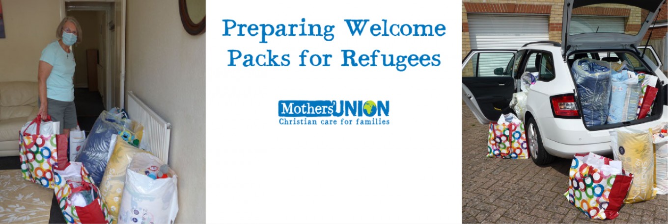 Welcome Packs for Refugees (bedding)