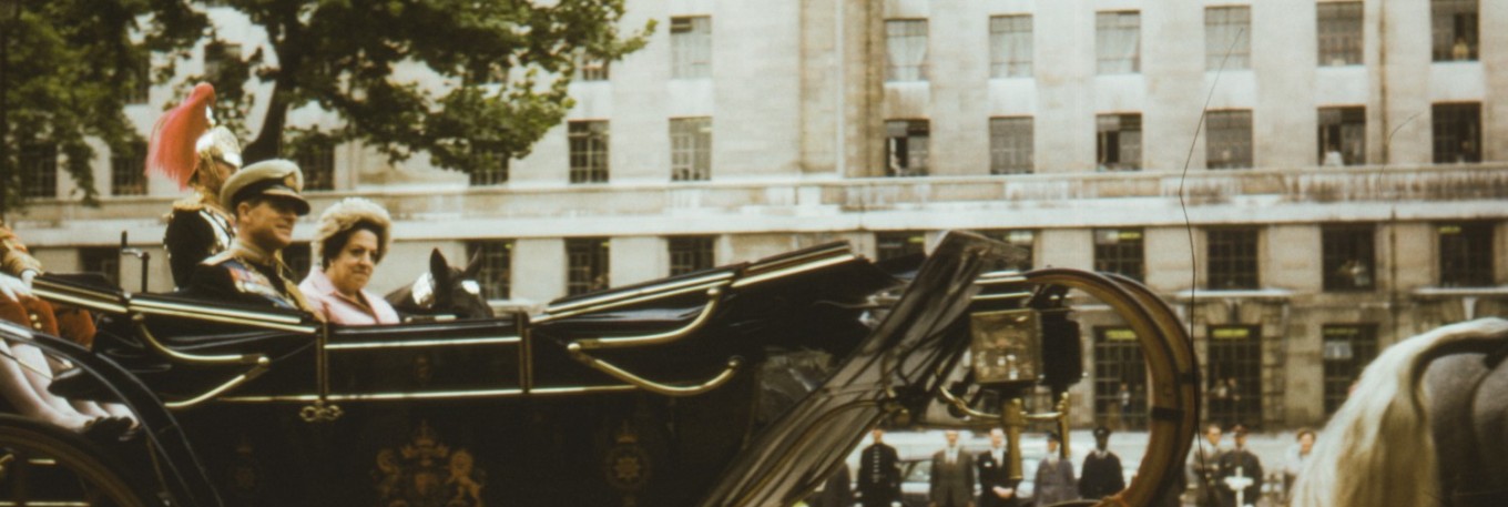 Prince Philip In Procession