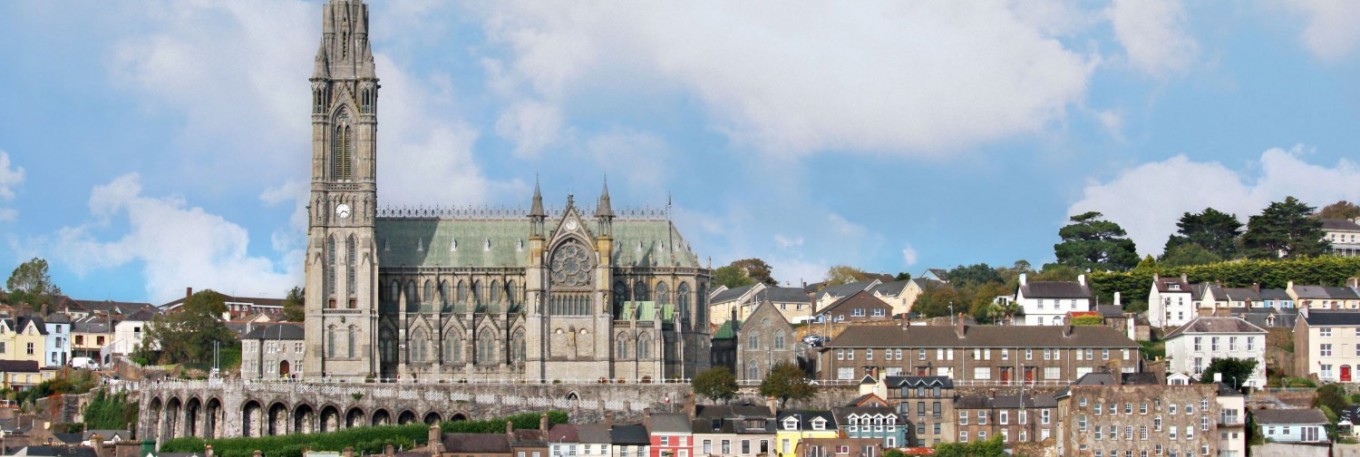Church and skyline of Irish Town Church and skyline of Irish Town